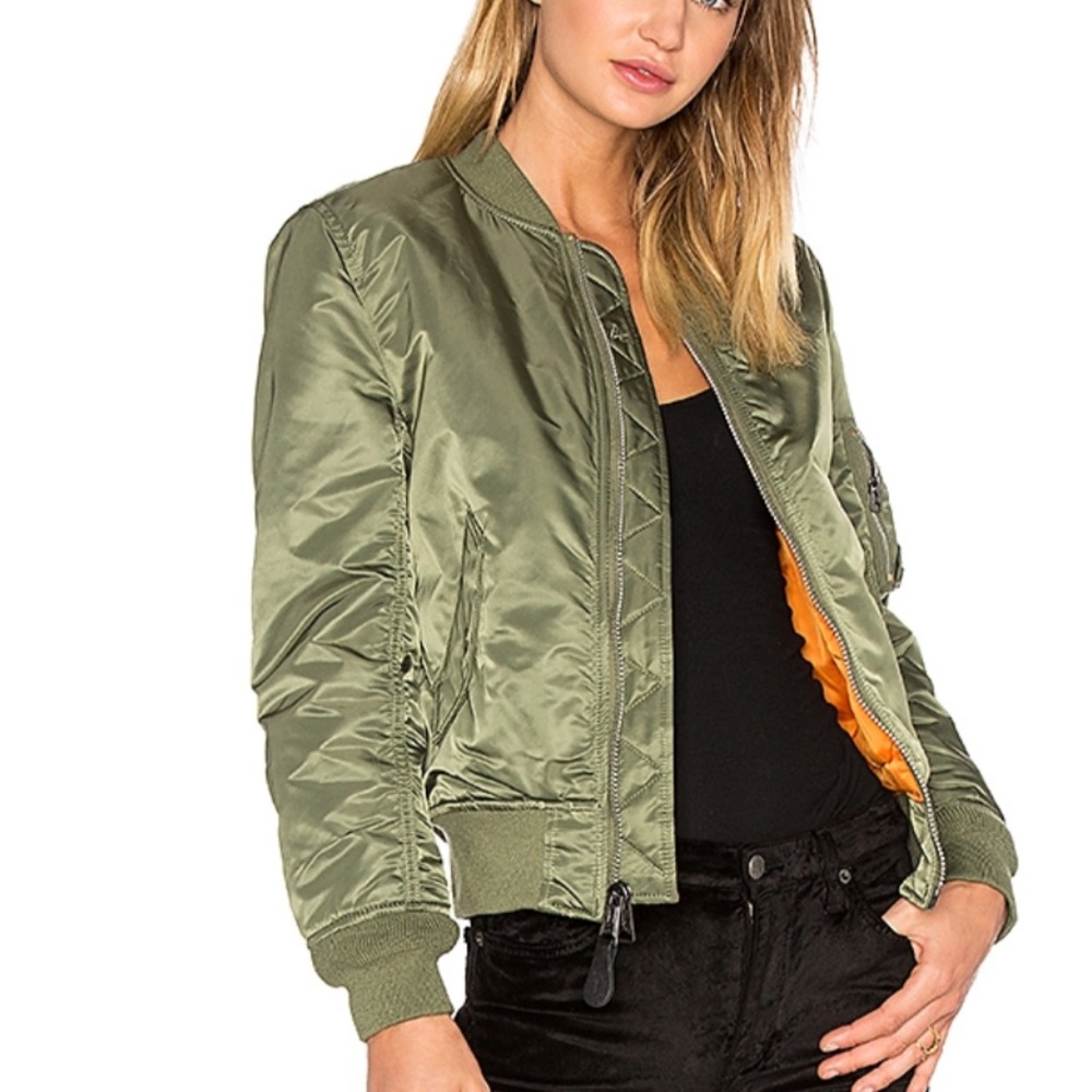 New With Tags Alpha Industries MA-1 Bomber Jacket